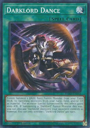 PLAYSET (3) 3x Darklord Dance - (BPRO-EN063) - [Common] 1st Edition