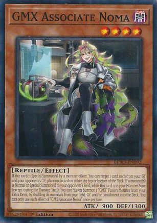 PLAYSET (3) 3x GMX Associate Noma - (BPRO-EN092) - [Common] 1st Edition