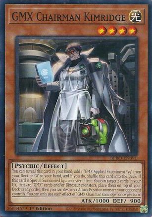 PLAYSET (3) 3x GMX Chairman Kimridge - (BPRO-EN091) - [Common] 1st Edition