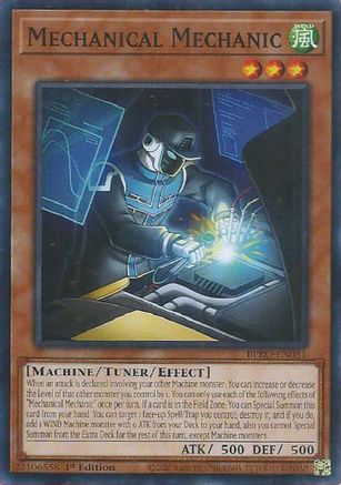 PLAYSET (3) 3x Mechanical Mechanic - (BPRO-EN081) - [Common] 1st Edition