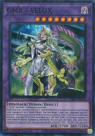 GMX - VELOX - (BPRO-EN095) - [Super Rare] 1st Edition
