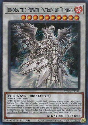 Junora the Power Patron of Tuning - (BPRO-EN039) - [Super Rare] 1st Edition