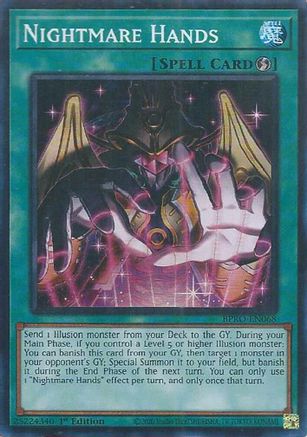 Nightmare Hands - (BPRO-EN068) - [Super Rare] 1st Edition
