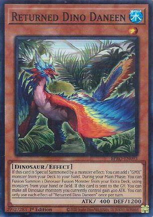 Returned Dino Daneen - (BPRO-EN093) - [Super Rare] 1st Edition