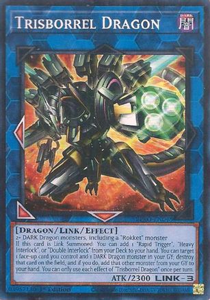 Trisborrel Dragon - (BPRO-EN048) - [Super Rare] 1st Edition