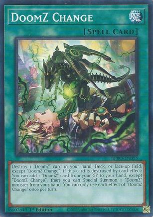 PLAYSET (3) 3x DoomZ Change - (BPRO-EN055) - [Common] 1st Edition