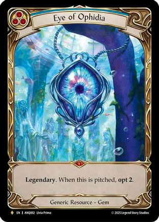 [] Eye of Ophidia (#ANQ002) - Fabled - FAB Compendium of Rathe - Antiquity Pack