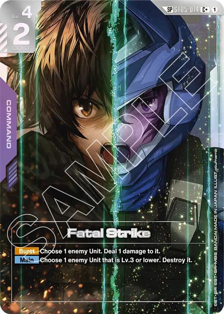 [SP] Fatal Strike (SP) (C+) (ST05-014) - Gundam Steel Requiem