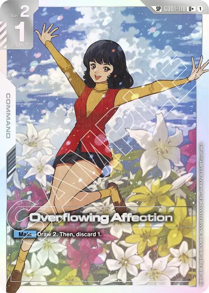 [SP] Overflowing Affection (SP) (U+) (GD01-118) - Gundam Steel Requiem