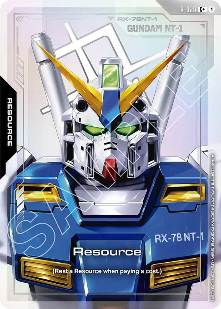 Resource (R-020) (C+) (R-020) - Gundam Steel Requiem