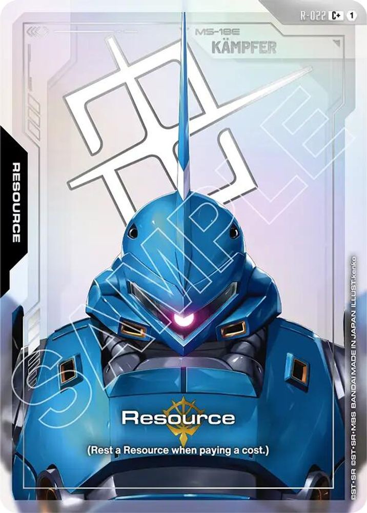 Resource (R-022) (C+) (R-022) - Gundam Steel Requiem
