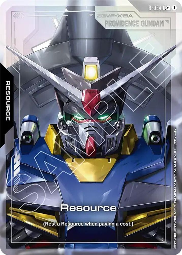 Resource (R-024) (C+) (R-024) - Gundam Steel Requiem