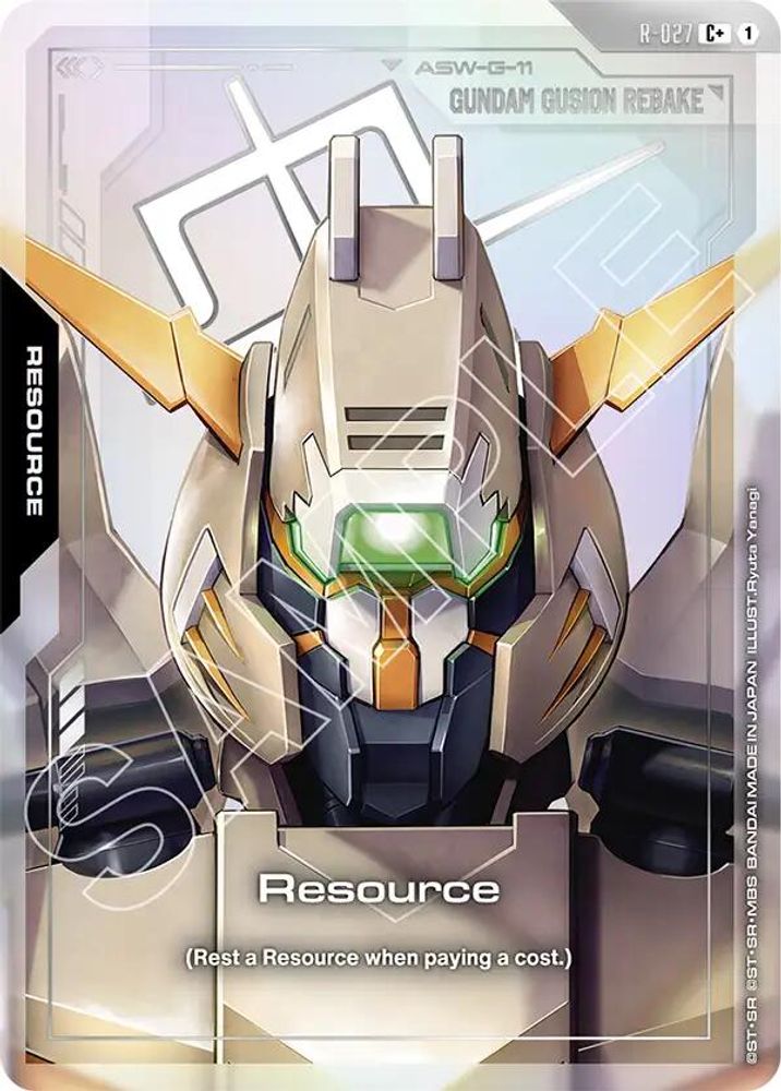 Resource (R-027) (C+) (R-027) - Gundam Steel Requiem