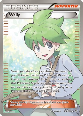 Wally - 107/108 - Full Art Ultra Rare - Roaring Skies