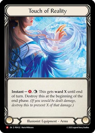 [Cold Foil] Touch Of Reality (#PEN122) - Majestic - FAB Compendium of Rathe
