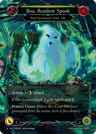 [Cold Foil] Boo Resident Spook (Yellow) (Marvel) (#PEN156) - Marvel - FAB Compendium of Rathe