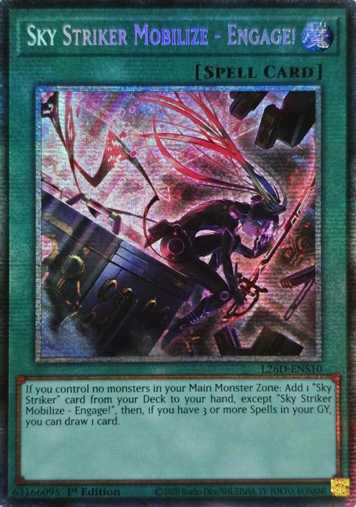 Sky Striker Mobilize - Engage! (Starlight Rare) - (L26D-ENS10) - Starlight Rare 1st Edition