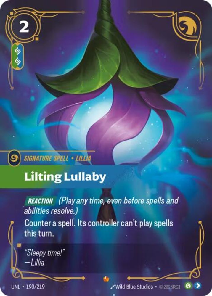 Lilting Lullaby (190/219) Epic - Riftbound Unleashed