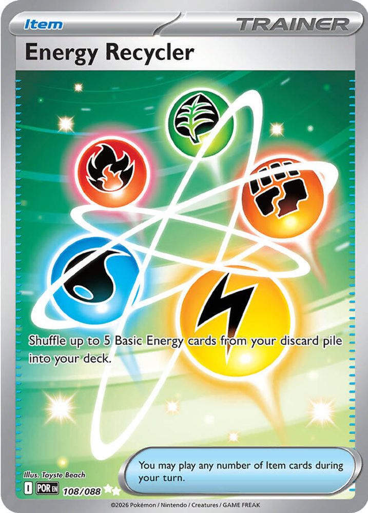 Energy Recycler - [  108 ] - Ultra Rare - Pokemon ME03 Perfect Order