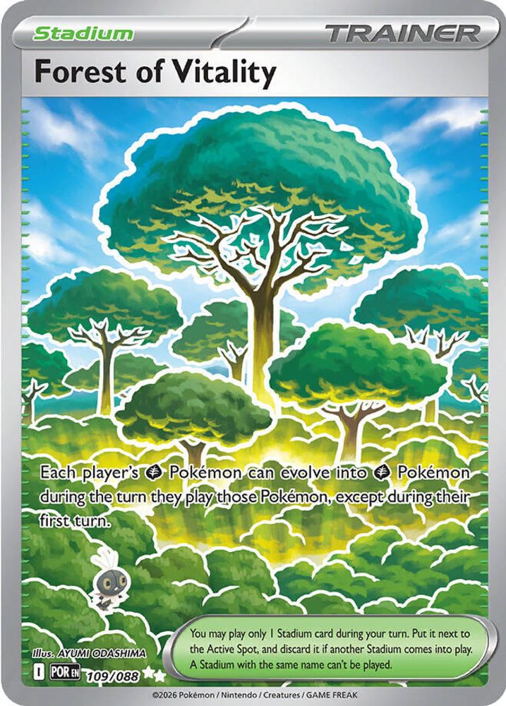Forest of Vitality - [  109/088 ] - Ultra Rare - Pokemon ME03 Perfect Order