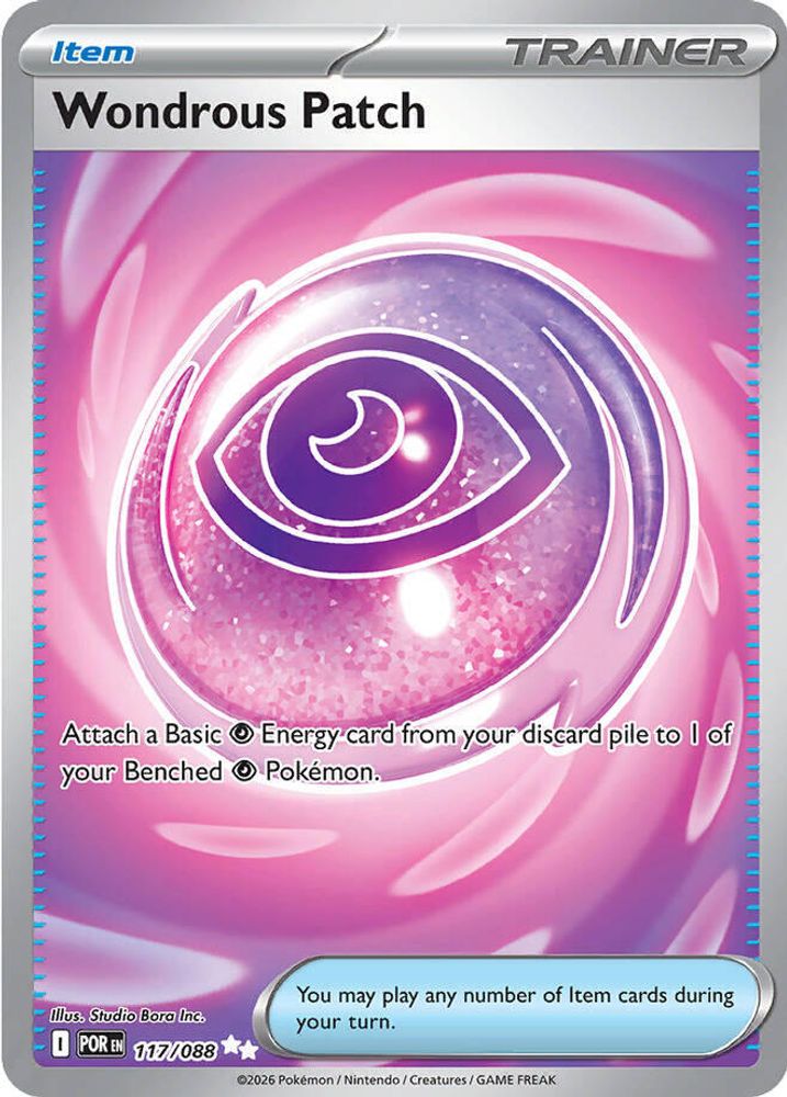 Wondrous Patch - [  117 ] - Ultra Rare - Pokemon ME03 Perfect Order