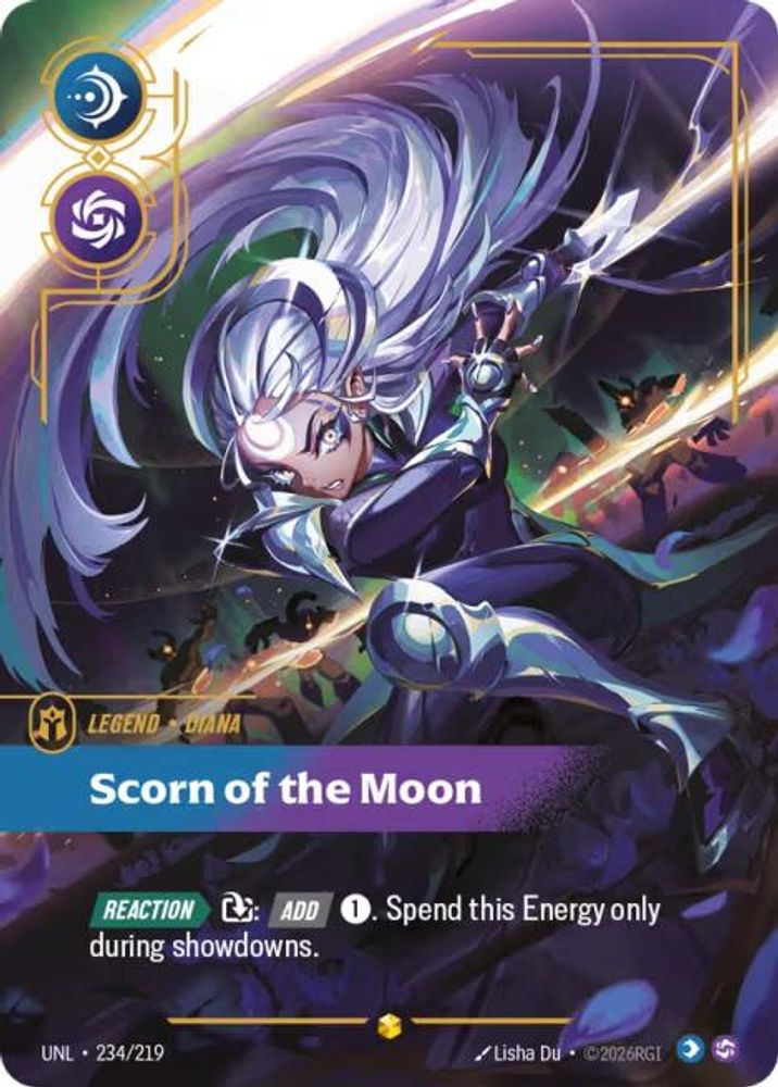 Diana - Scorn of the Moon (Overnumbered) (234/219) - Riftbound Unleashed