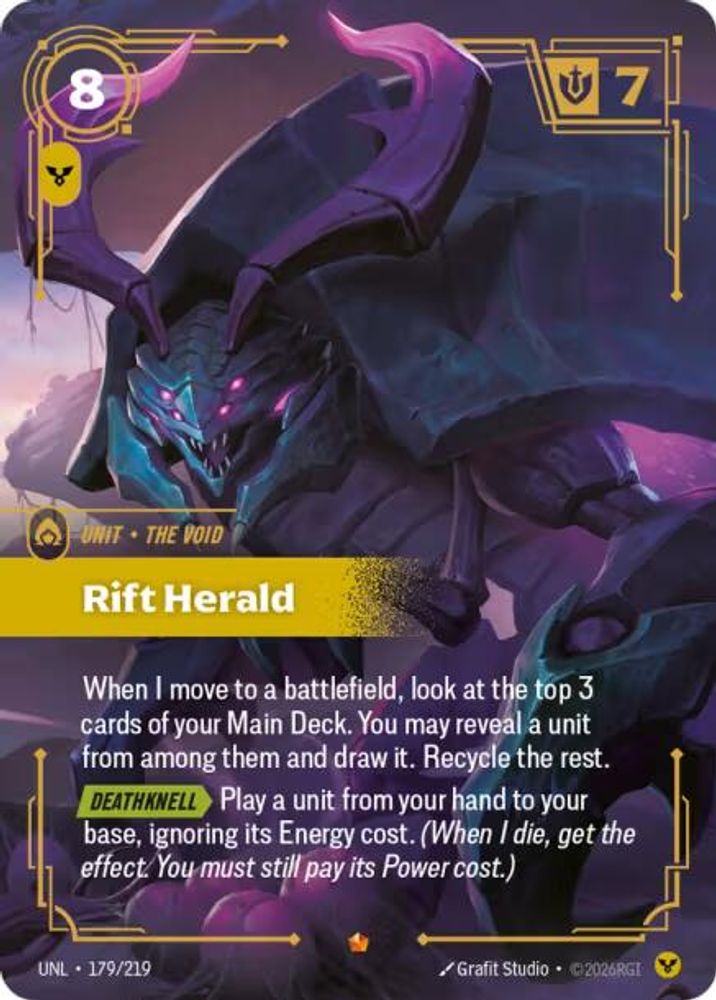 Rift Herald (179/219) Epic - Riftbound Unleashed