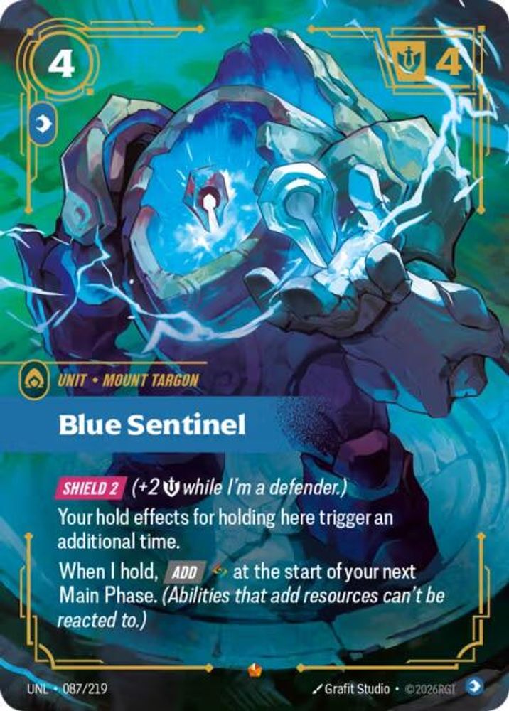 Blue Sentinel (087/219) Epic - Riftbound Unleashed