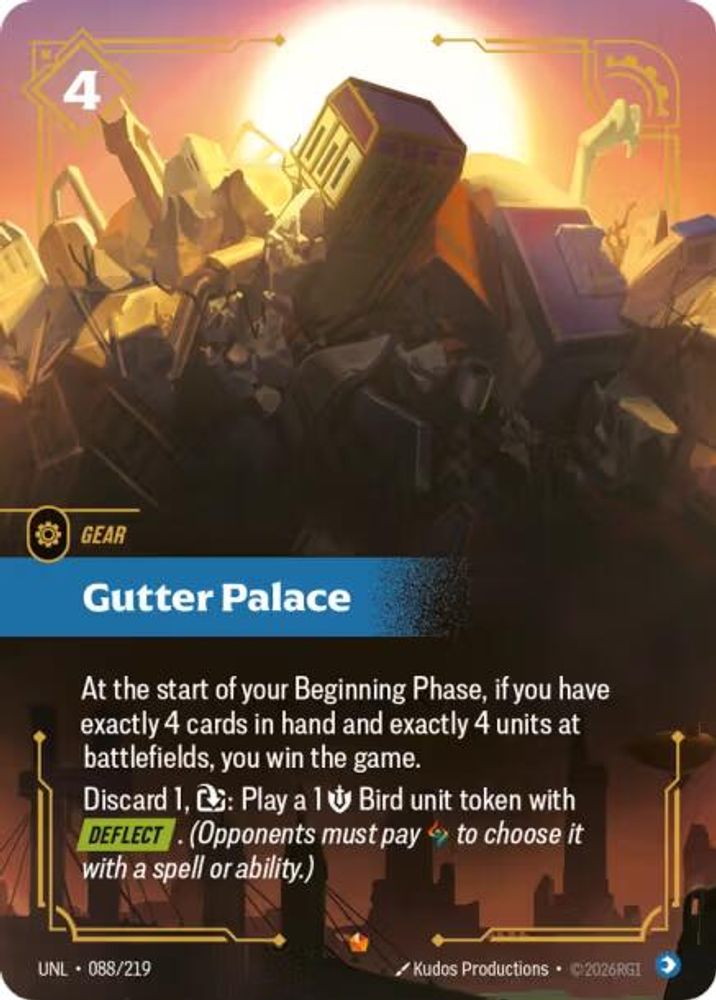 Gutter Palace (088/219) Epic - Riftbound Unleashed