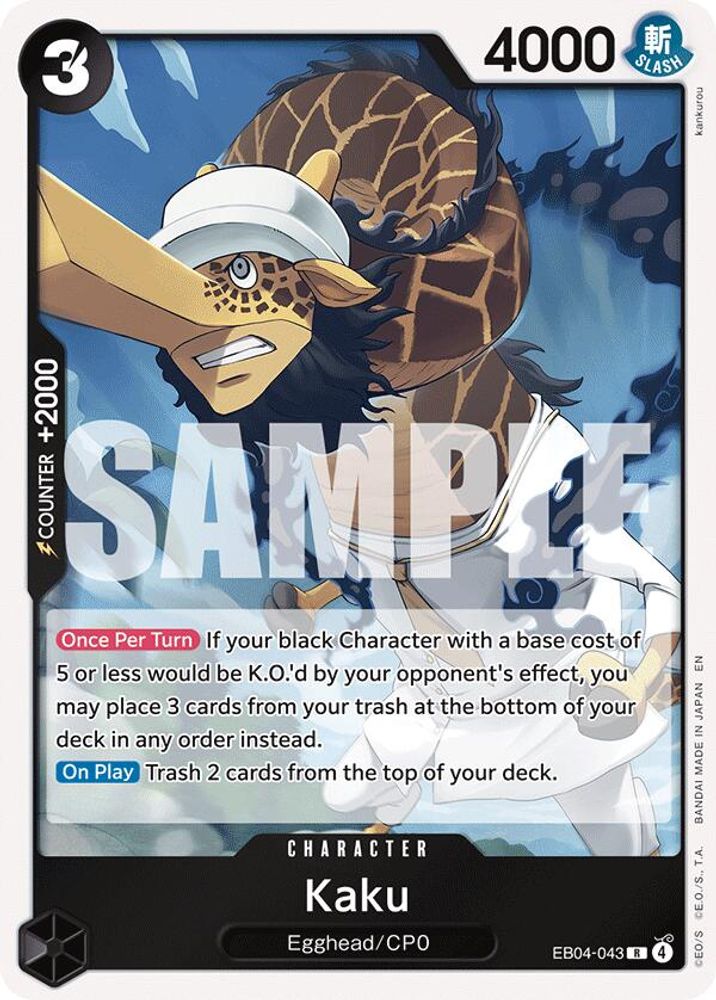 Kaku (EB04-043) Rare - One Piece Adventure on Kami's Island