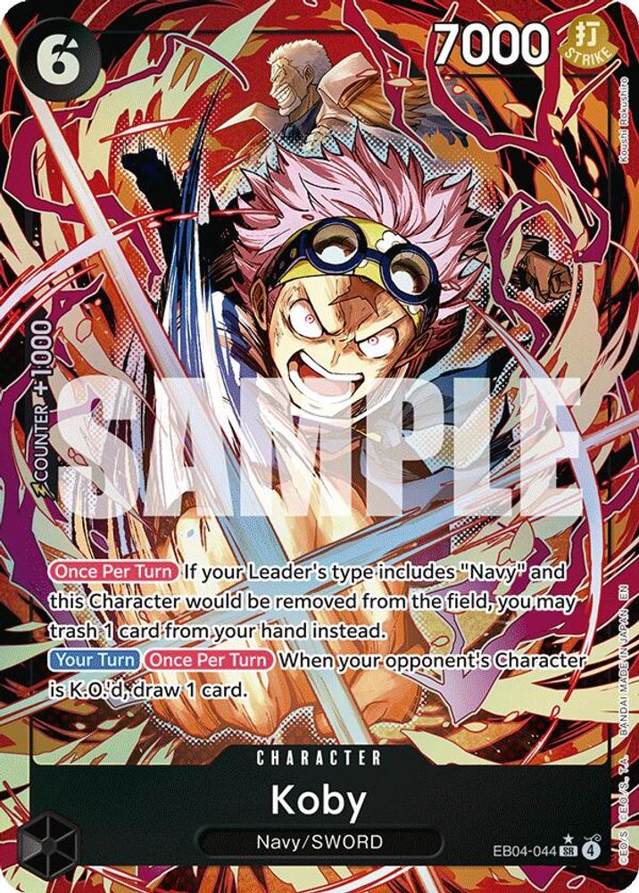 [ALTERNATE ART] Koby (044) (EB04-044) SR - One Piece Adventure on Kami's Island