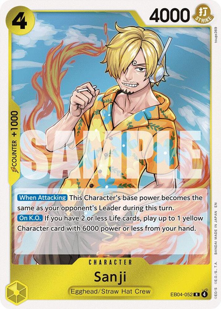 Sanji (EB04-052) (EB04-052) Rare - One Piece Adventure on Kami's Island
