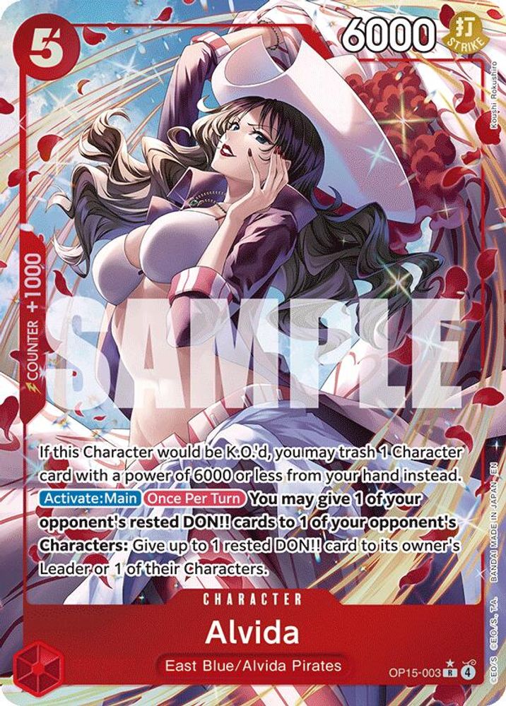 [ALTERNATE ART] Alvida (OP15-003) R - One Piece Adventure on Kami's Island