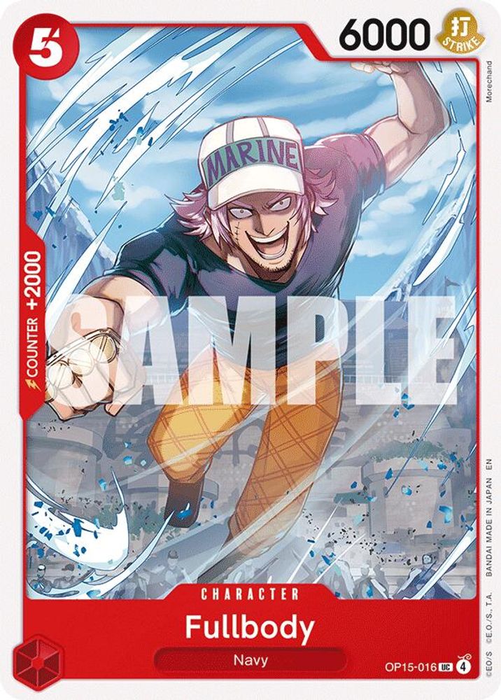 PLAYSET (4) 4x Fullbody (OP15-016) Uncommon - One Piece Adventure on Kami's Island