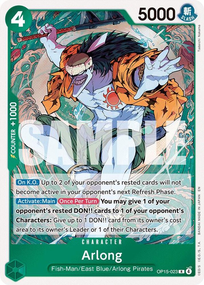 Arlong (OP15-023) Rare - One Piece Adventure on Kami's Island