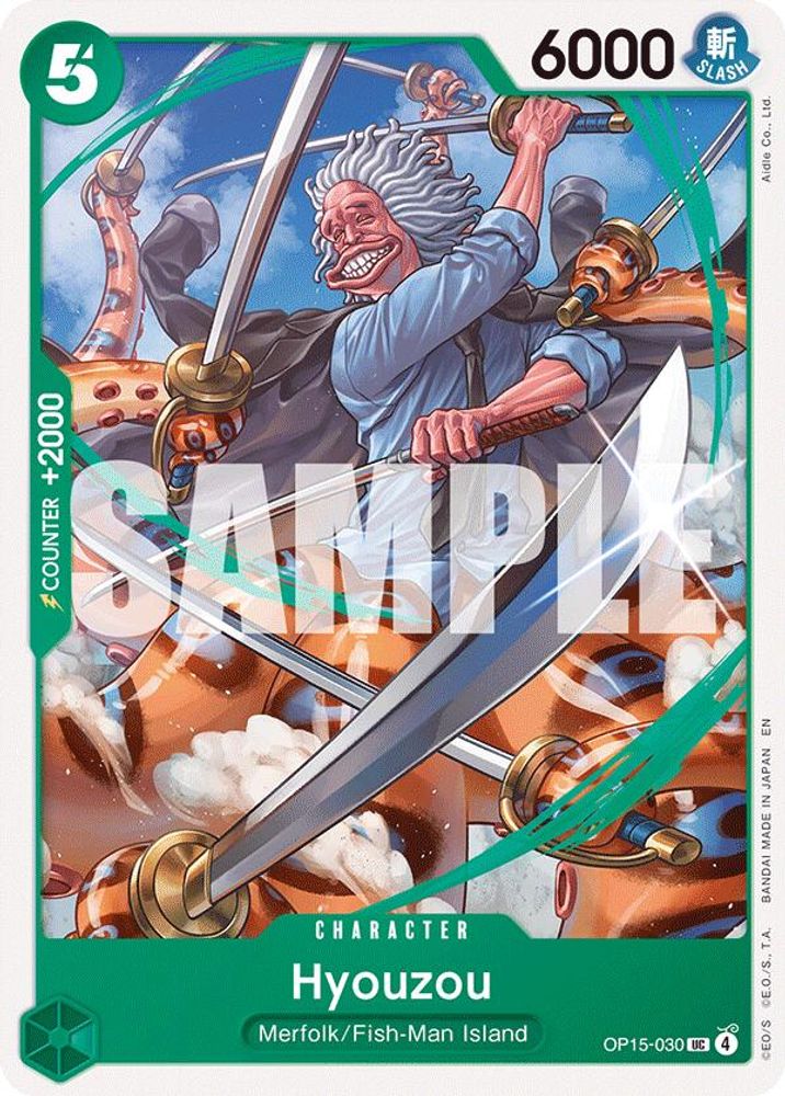 PLAYSET (4) 4x Hyouzou (OP15-030) Uncommon - One Piece Adventure on Kami's Island