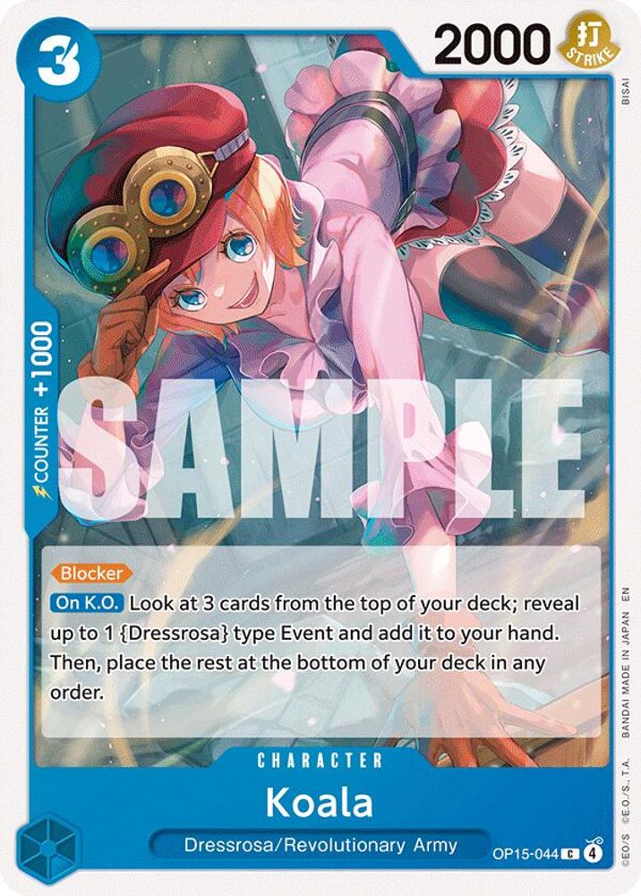 PLAYSET (4) 4x Koala (OP15-044) Common - One Piece Adventure on Kami's Island