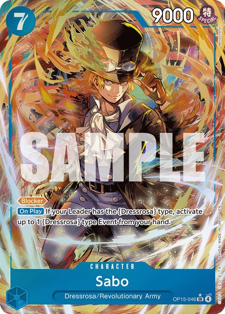 [ALTERNATE ART] Sabo (OP15-046) SR - One Piece Adventure on Kami's Island