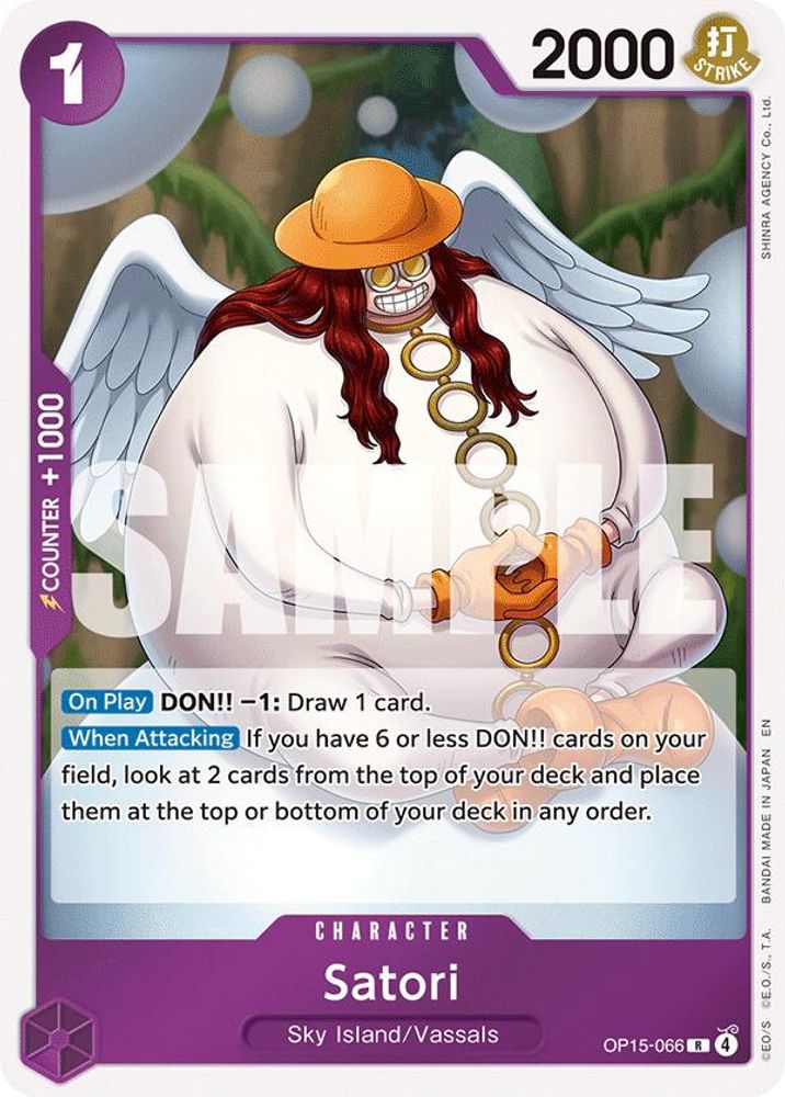 Satori (OP15-066) Rare - One Piece Adventure on Kami's Island