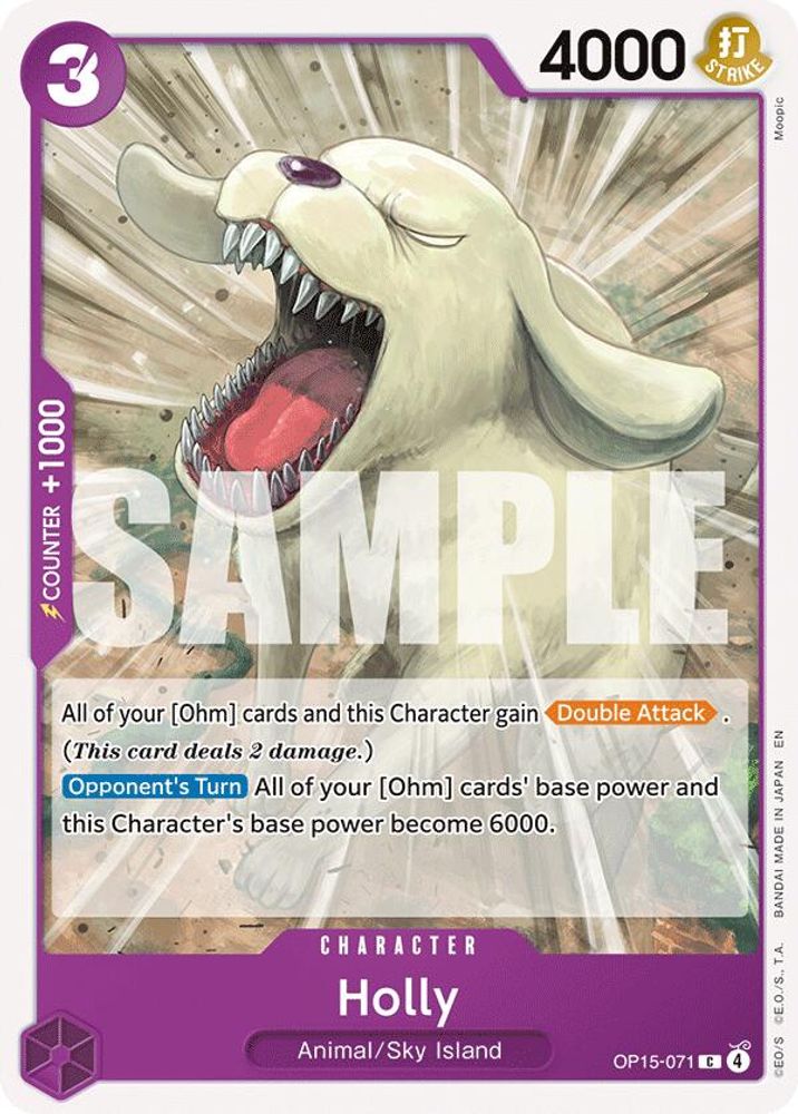 PLAYSET (4) 4x Holly (OP15-071) Common - One Piece Adventure on Kami's Island