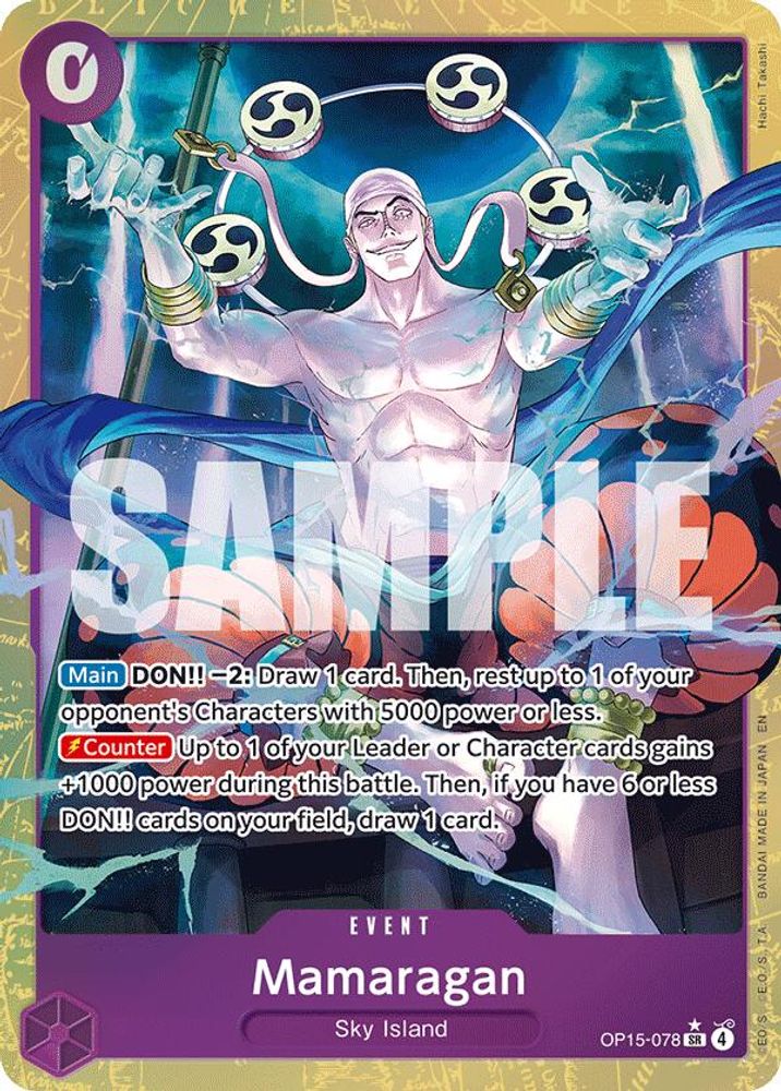 [ALTERNATE ART] Mamaragan (OP15-078) SR - One Piece Adventure on Kami's Island