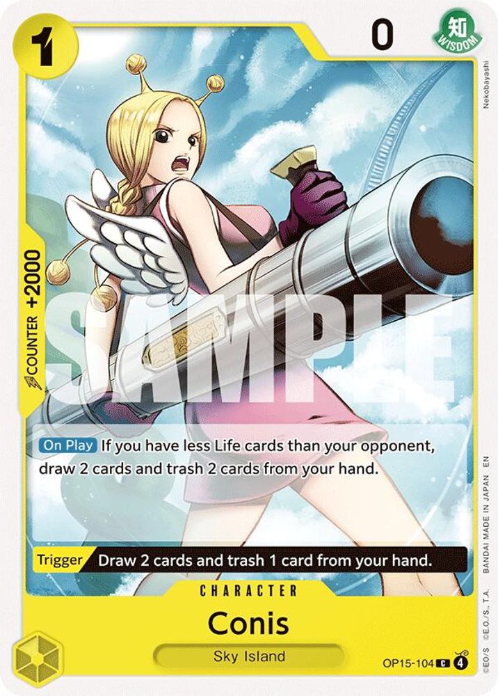 PLAYSET (4) 4x Conis (OP15-104) Common - One Piece Adventure on Kami's Island