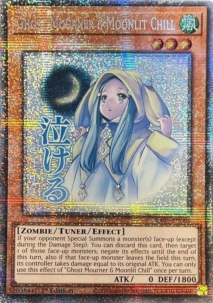 [STARLIGHT RARE] Ghost Mourner & Moonlit Chill - (RA05-EN096) - 1st Edition