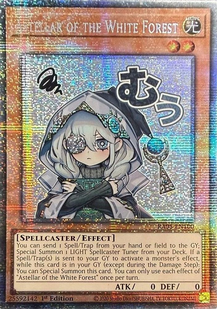 [STARLIGHT RARE] Astellar of the White Forest - (RA05-EN100) - 1st Edition