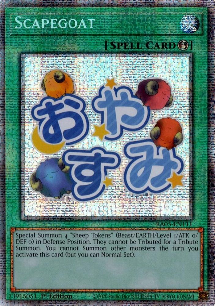[STARLIGHT RARE] Scapegoat - (RA05-EN111) - 1st Edition