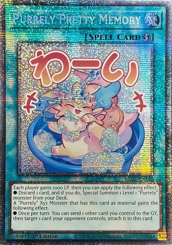 [STARLIGHT RARE] Purrely Pretty Memory - (RA05-EN120) - 1st Edition