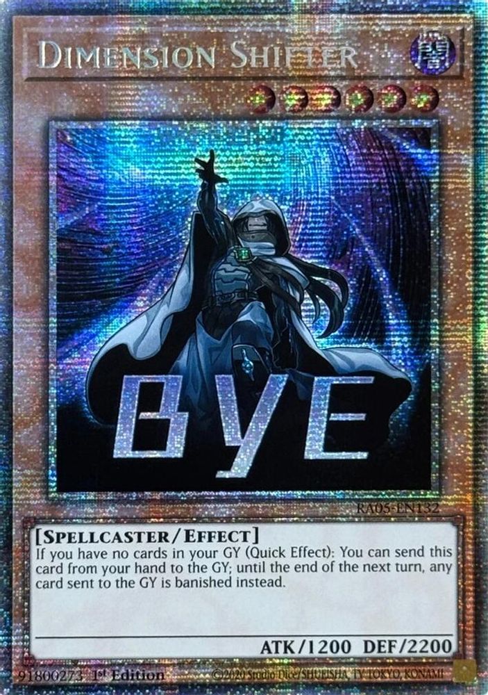 [STARLIGHT RARE] Dimension Shifter - (RA05-EN132) - 1st Edition