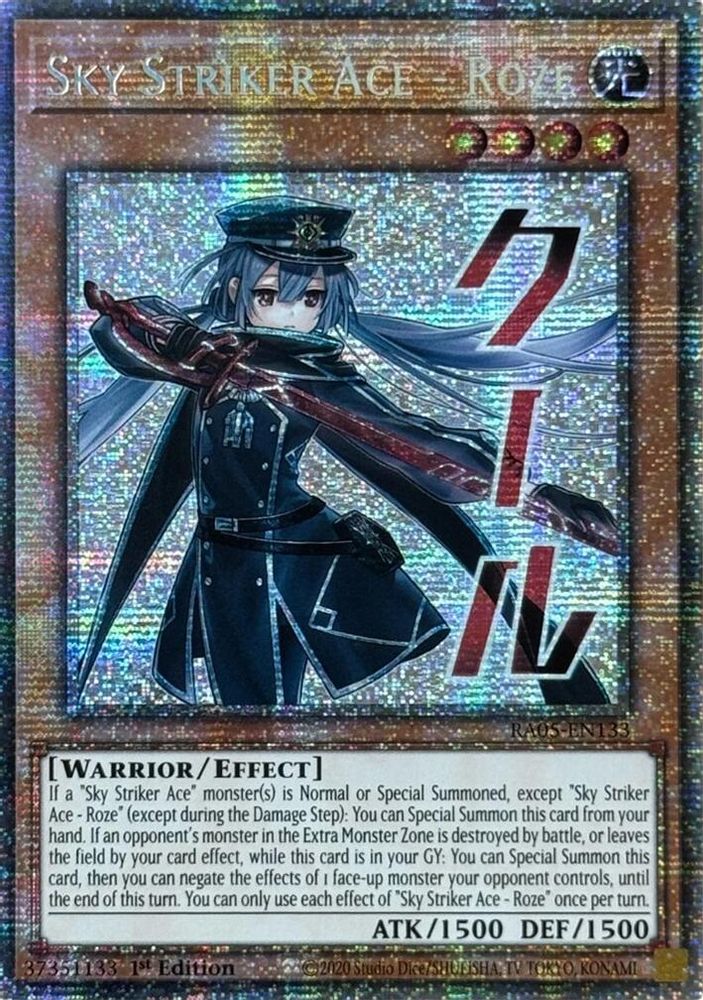 [STARLIGHT RARE] Sky Striker Ace - Roze - (RA05-EN133) - 1st Edition