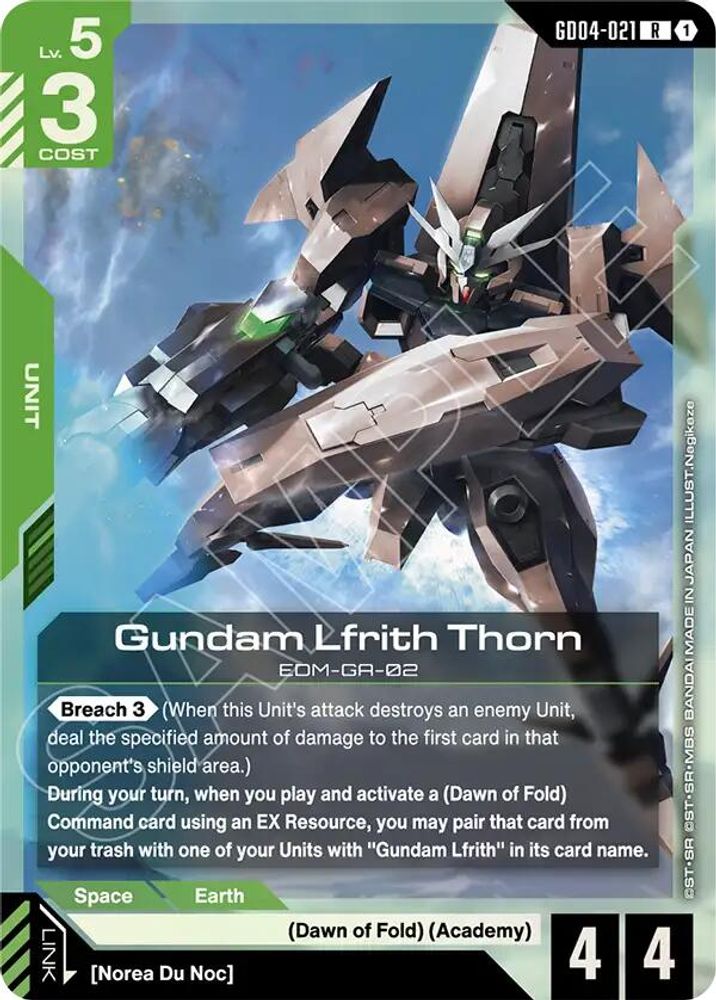Gundam Lfrith Thorn (GD04-021) [R] - Gundam Phantom Aria