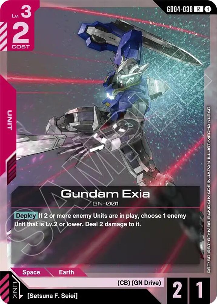 Gundam Exia (GD04-038) (GD04-038) [R] - Gundam Phantom Aria